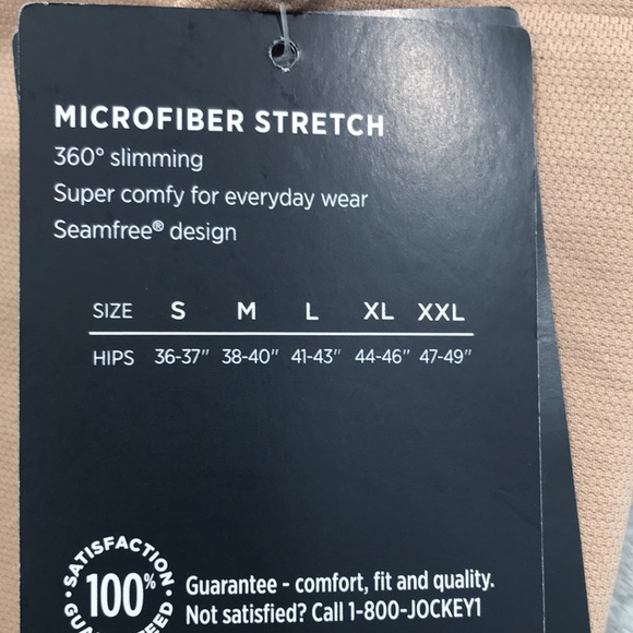 Jockey Everyday Slimming Thong & Slimming Shorts Size Small New - Picture 11 of 14